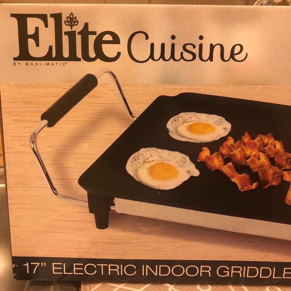 Electric griddle